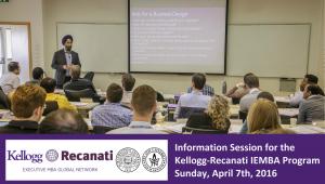Infosession - Executive MBA Programs
