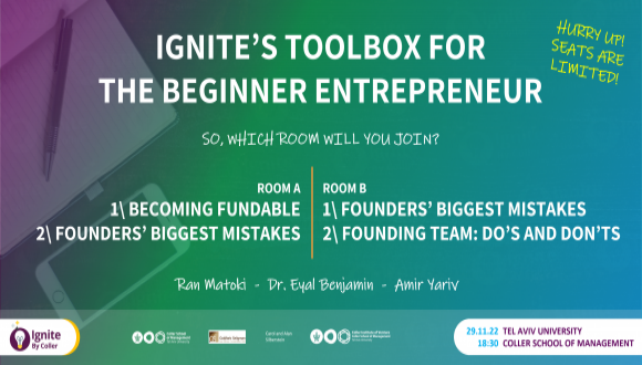 Ignite's Toolbox for The Beginner Entrepreneur